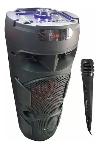 Parlante 500w Kanji Paradis Radio Fm Mic Bluetooth Portatil 