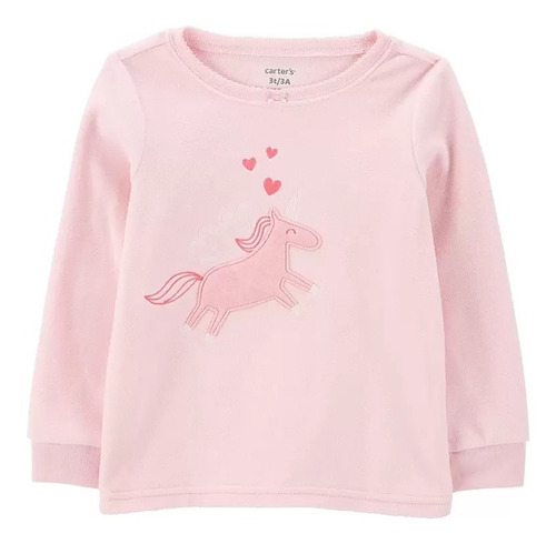 Carter's Pijama 3 Piezas Para Niñas Unicornio Rosa