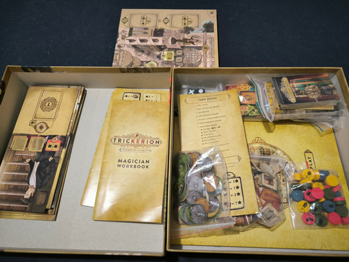 Trickerion: Legends Of Ilusion - Juego De Mesa (en Ingles) (Usado)