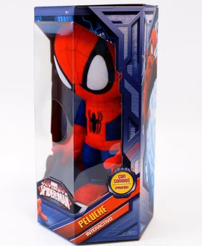 Spiderman peluche interactivo store