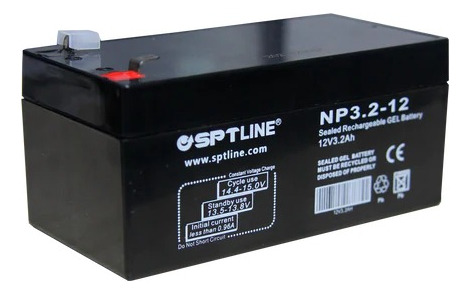 Batería Pila 12v 3.2ah Recargable Sptline Ups