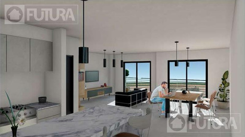 Imagen 10 de 11 de Departamento Monoambiente En Venta