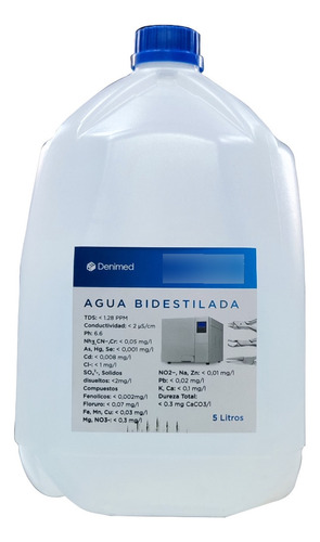 Agua Bidestilada X 250 Litros