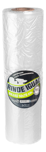 Bolsa Arranque 50x70 Transparente Cristal Bd Rol Rinde Igual