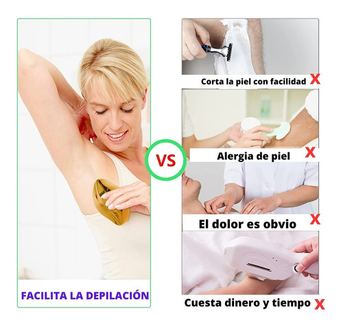 Herramienta Depilación De Cristal 2 Piezas