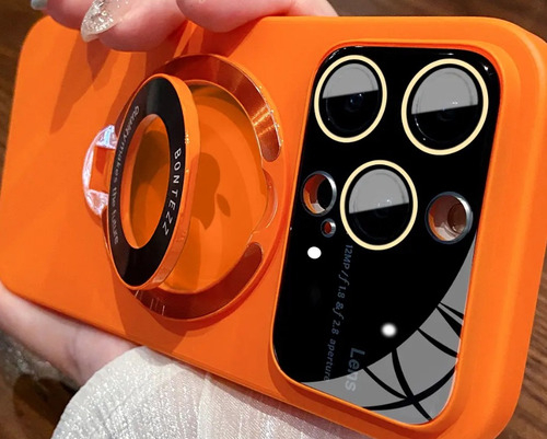 Funda Magsafe Con Soporte De Pc Mate Para iPhone 15 Pro
