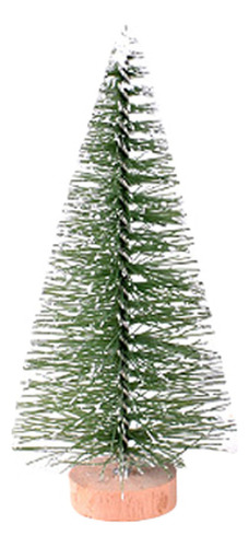 Árbol De Navidad Pequeño Con Base De Madera Para Decoración