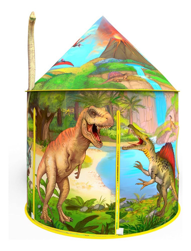 Tienda De Campaña De Dinosaurio | Diseño Realista De Dino.