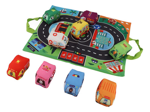 Lj Juego De Peluches For Bebés Mat Play, Papel Sonoro De