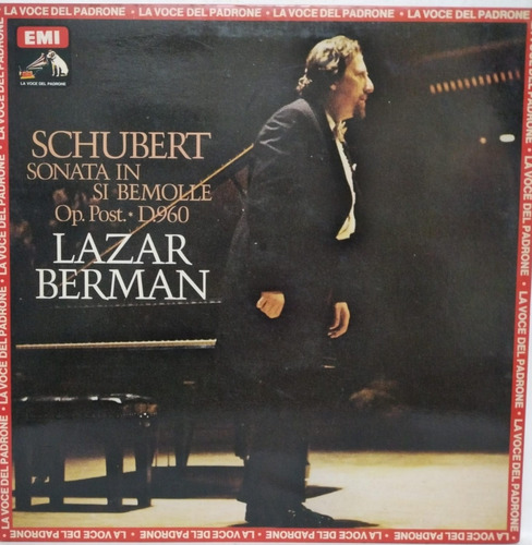 Schubert  Sonata En Si Bemolle. Lazar Berman Lp