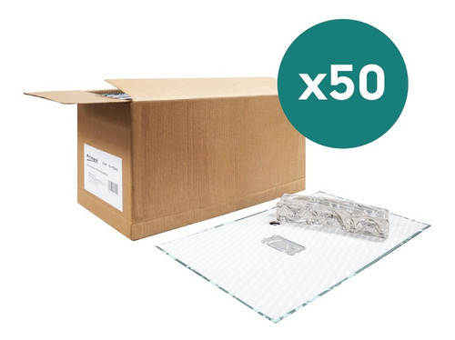 Registrador Printeck T/oficio Color Verde Desarmado 50 Pz