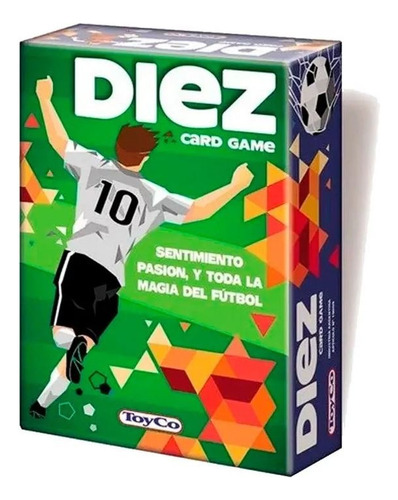 Juego De Cartas Diez Card Game Futbol Toyco Dgl Games
