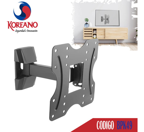 Rack Con Brazo Para Tv 17 A 43 Pulgadas - Bpk49