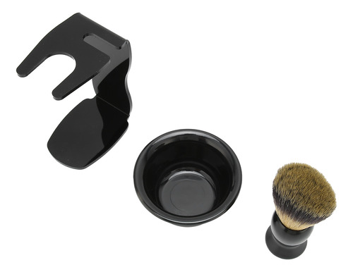 Suporte De Barbear, 3 Peças, Conjunto De Pincéis, Escova De
