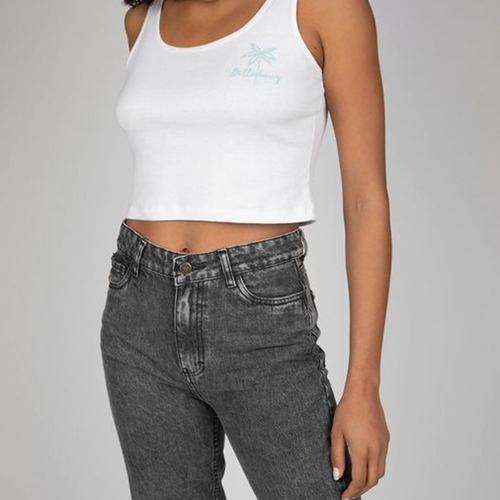 Jean Billabong Mom Old School Black Jbdenmbkj Mujer