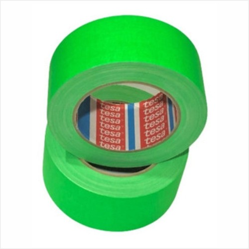 Cinta adhesiva Tesa Gaffer color verde 25m x 50mm