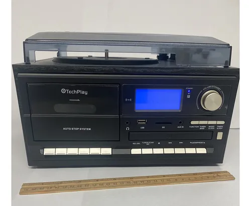 Tocadiscos Techplay Odc128bt Con Cassette Y Usb