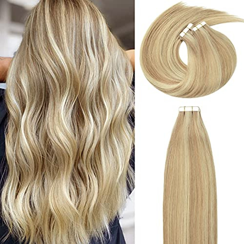 Lacer Hair Extensions Tape In Natural Dip Dyed Pl8r6