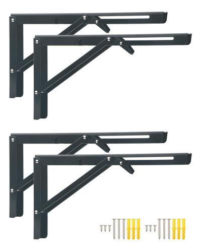 Soporte Plegable Acero Inoxidable 14.0 In Para Mesa Trabajo