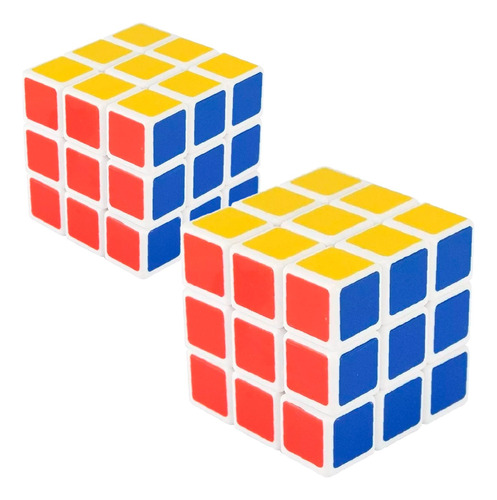 Pack X100 Cubo Mágico 3x3x3 Juguete Ingenio Destreza Puzzle®