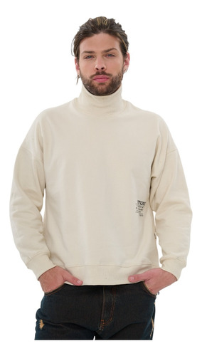 Buzo Stone Frisa Overside Estilo Polera