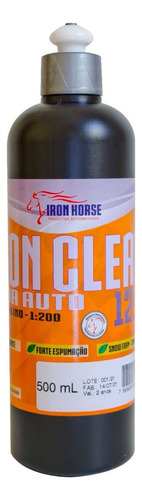 Shampoo Para Carro Alcalino 500ml-iron Clean 12.0-iron Horse