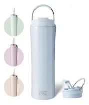 Comprar Botella Botella De Agua Aislada Vasos De Café Con Tapa