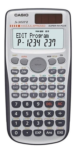 Imagen 1 de 5 de Calculadora Cientifica Casio Fx-3650pii-w-dh  Relojesymas