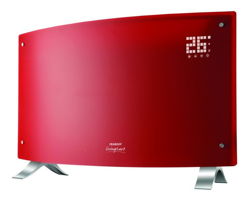 Vitroconvector Curvo Peabody Pevqd20r Rojo Touch Tio Musa