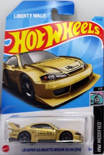 Hot Wheels Escala 1:64 #17 Liberty Walk Super Nissan Silvia 