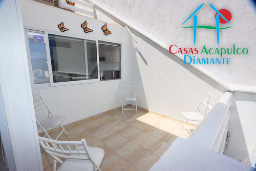 Cad Brisas Diamante Suite 42. Terraza Con Extraordinaria Vista De Acapulco