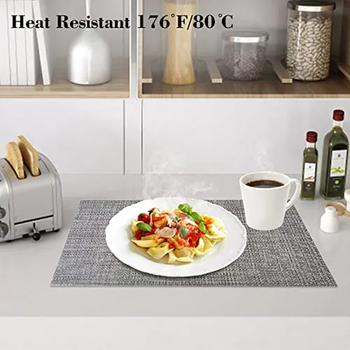 Manteles De Vinilo Resistentes Al Calor Juccwarm - Set De 6