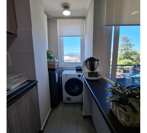 Lindo Depto. Amoblado C/vista Al Volcán 3d1b Ggcc Incluidos