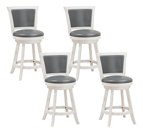 Redpick Juego De 2 Taburetes De Bar Sillas De Bar Giratorias