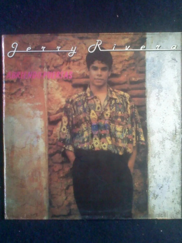 Lp. Jerry Rivera.abriendo Puertas.1991.salsa.vinilo.acetato.