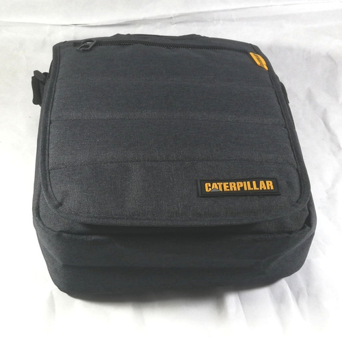 Imagen 5 de 8 de Morral Caterpillar Porta Tablet iPad Hasta 12¨ Color Gris