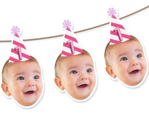1er Cumpleaños Bebé Kit Imprimible Editamos Su Foto!