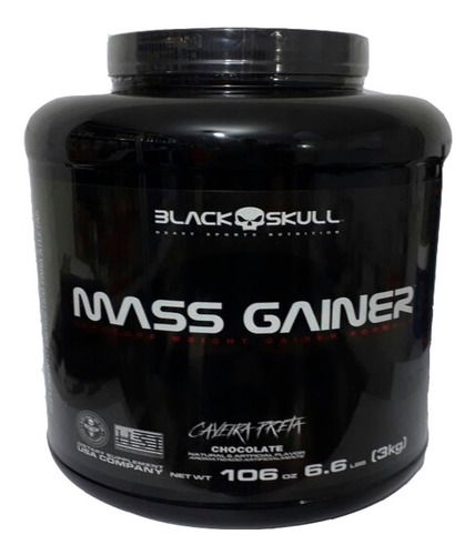 2x Mass Gainer Hipercalórico 3kg Black Skull 