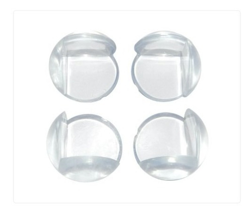 Set 4 Protectores Esquineros Silicona Mesa Seguridad