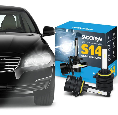 Kit Super Led Nano 6000k Hb3/hb4 S14 Shock Light 3600 Lumens