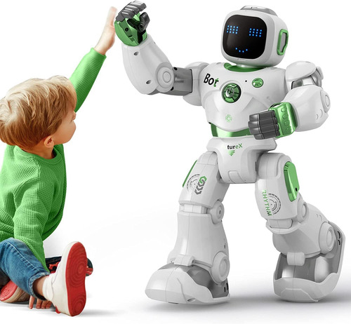 Ruko Robot Inteligente Grande Para Niños, Robot Rc Carle Con