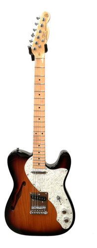 Telecaster Sx Hueca Thin Line Con Detalle Kingdom Music 812