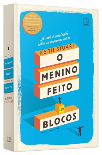 O menino feito de blocos, de Stuart, Keith. Editora Record Ltda., capa mole em português, 2016
