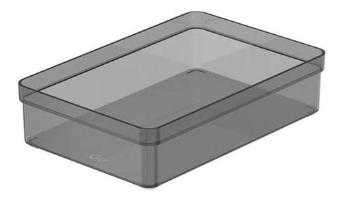 Organizador De Cajón Clear 22,5 X 15 X 5,6 Gris