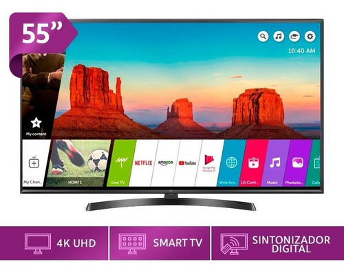 Televisor LG 55 4k Smart - Internet  Um7400  