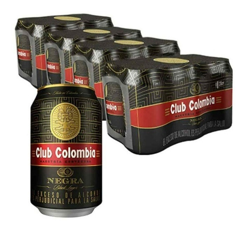Cerveza Club Colombia Negra X24 - mL a $10