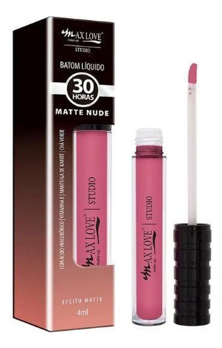 Batom Nude Matte Cores 30h Nude Cor 656