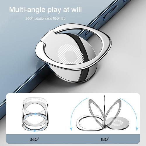 Soporte De Anillo Para Teléfono Soporte Magnético Para Anill