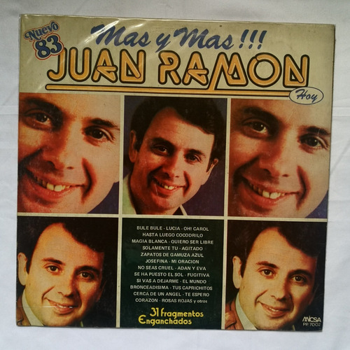 Juan Ramon - Más Y Más!- Lp Vinilo/ Kktus