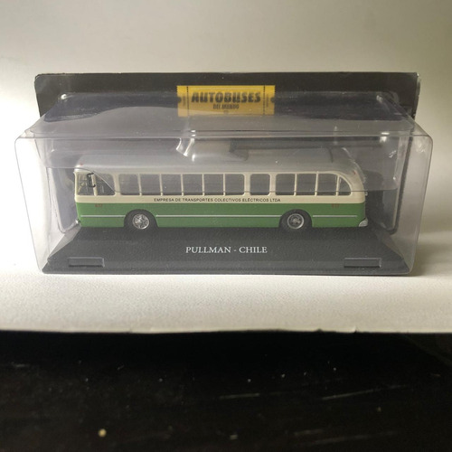 Colección Autobuses Del Mundo - Chile Trolebus Verde (Usado)